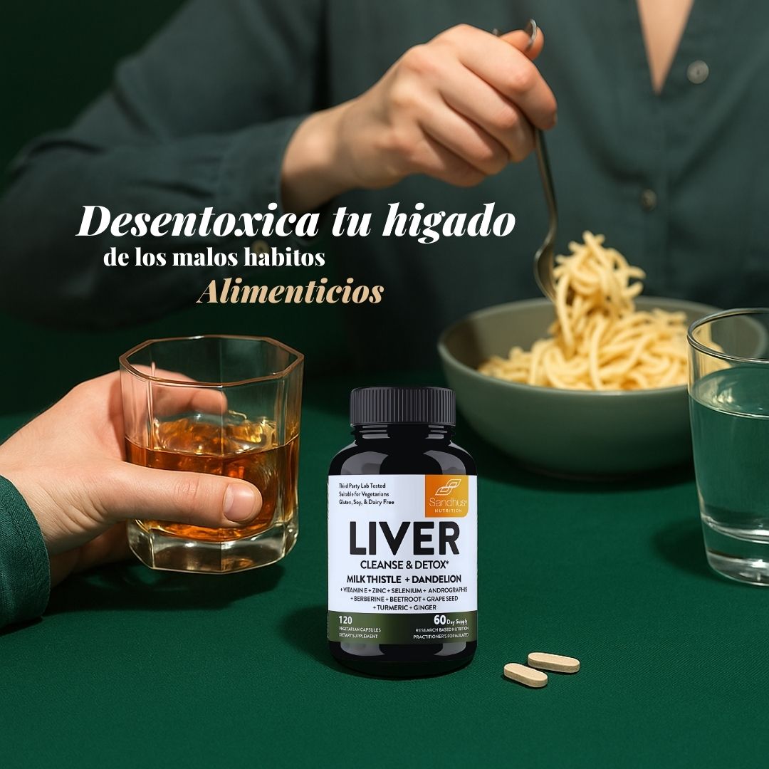 Liver Cleanse Desintoxicante Natural para el Hígado