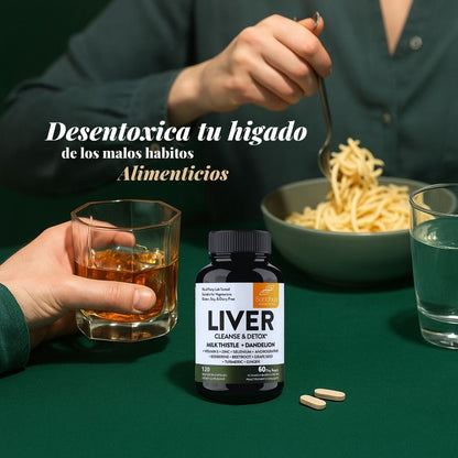 Liver Cleanse Desintoxicante Natural para el Hígado